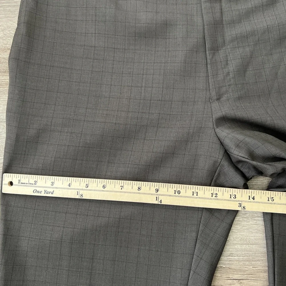 NWT Lauren Ralph Lauren Dress Pants Mens 42x32 Charcoal Gray 100% Wool